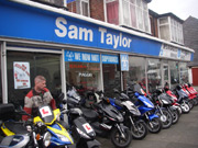 Sam  Taylor Motor Cycles Blackpool